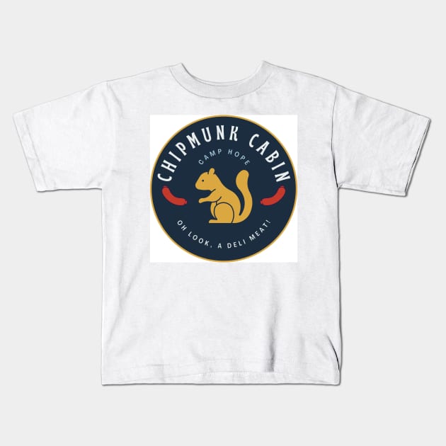 Chipmunk Cabin Pride Kids T-Shirt by morganweisinger